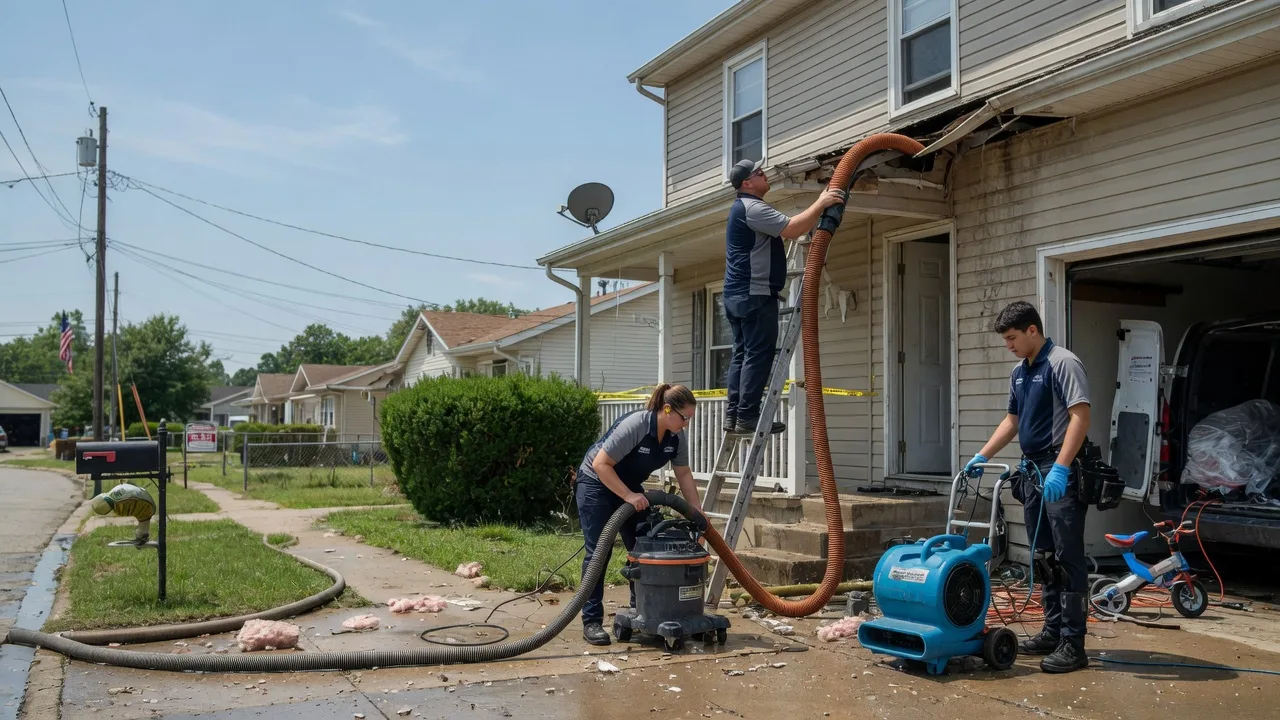 Water Damage Restoration in Cross Timbers, MO near me